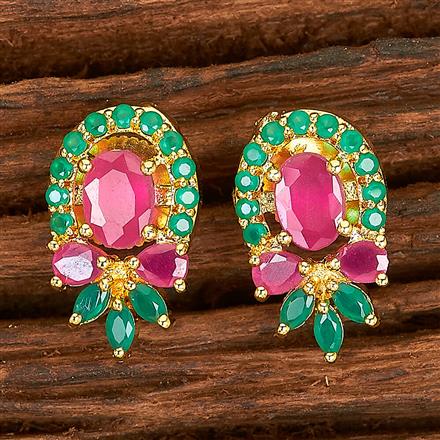 Cz Classic Tops With Gold Plating