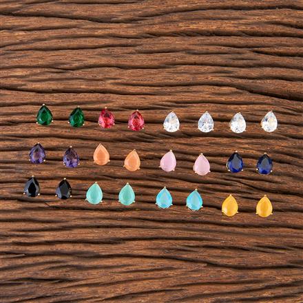 Cubic Zirconia Delicate Tops With Gold Plating