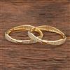 Cubic Zirconia Classic Bangles With 2 Tone Plating