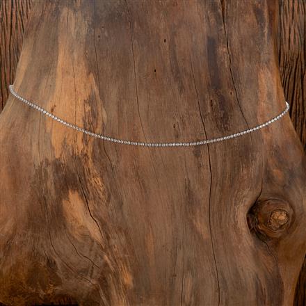 American Diamond Classic Belt With Gold Rhodium Plating