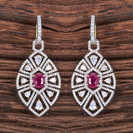 Cubic Zirconia Classic Bali With 2 Tone Plating