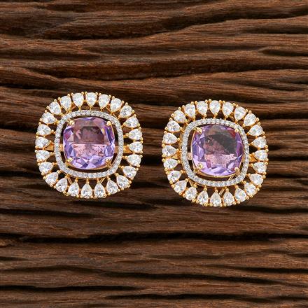 Cubic Zirconia Classic Tops With 2 Tone Plating