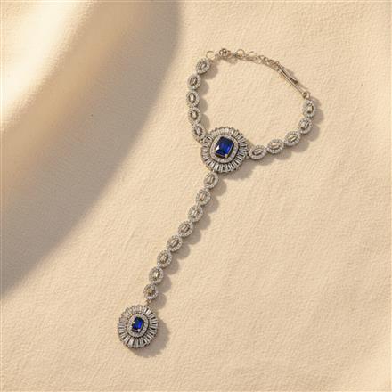 Cubic Zirconia Classic Hath Pan With Rhodium Plating