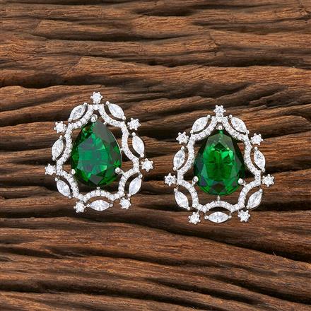 Cubic Zirconia Tops With Rhodium Plating