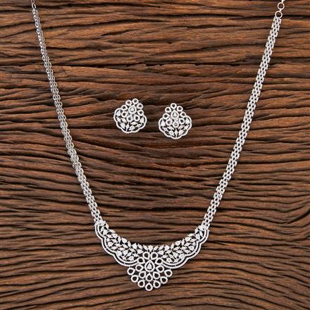 Cubic Zirconia Classic Pendant Set