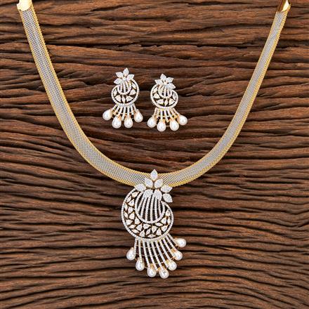 Cubic Zirconia Classic Pendant Set