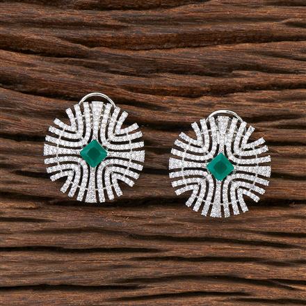 Cubic Zirconia Classic Tops With Rhodium Plating