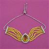 American Diamond Adjustable Bracelet With Rhodium Plating