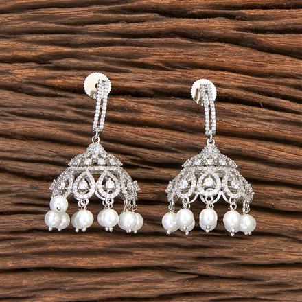 American Diamond Classic Jhumki