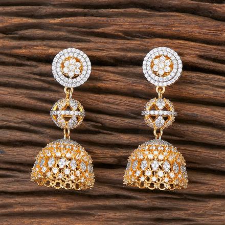 Cubic Zirconia Jhumki
