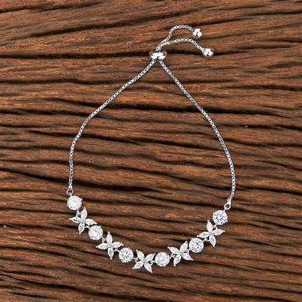 Cubic Zirconia Adjustable Bracelet