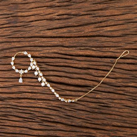 Cubic Zirconia Pearl Nose Ring