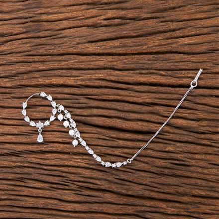 Cubic Zirconia Pearl Nose Ring