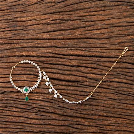 Cubic Zirconia Classic Nose Ring With 2 Tone Plating