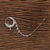 Cubic Zirconia Pearl Nose Ring