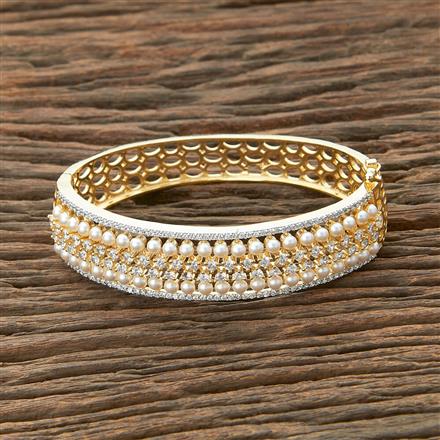 American Diamond Pearl Kada