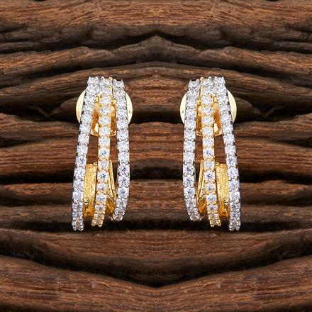 Cz Delicate Bali With 2 Tone Plating