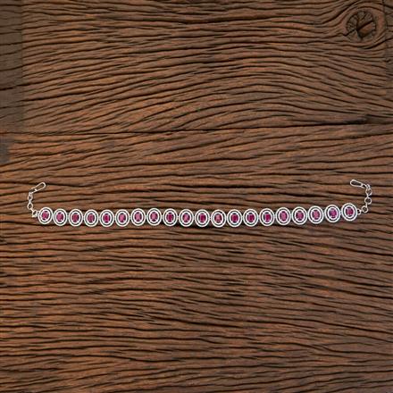 Cz Classic Shishful With Rhodium Plating