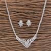 American Diamond Classic Pendant Set