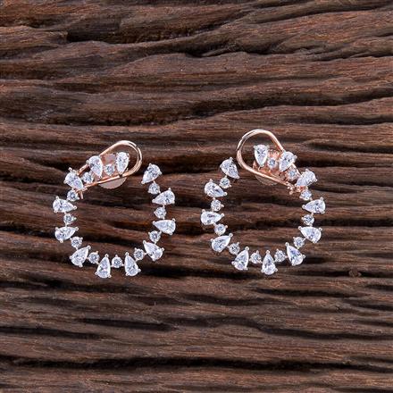 Cubic Zirconia Chand Earring