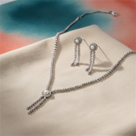 Cubic Zirconia Delicate Necklace