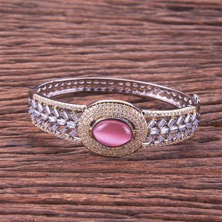 Cz Classic Kada With Black Plating