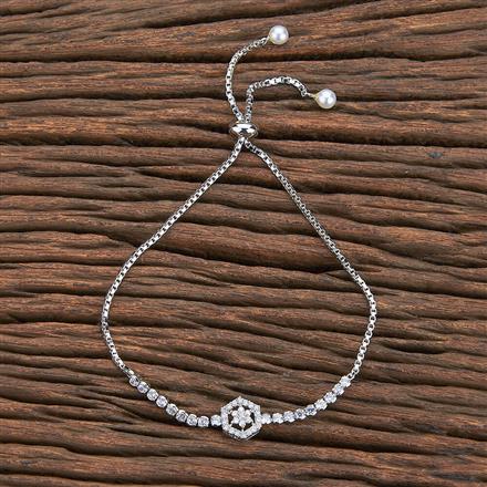 Cubic Zirconia Adjustable Bracelet