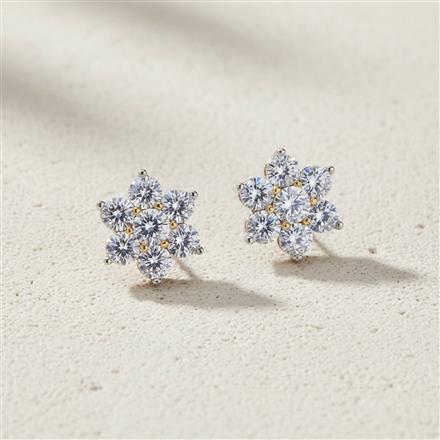 Cz Delicate Tops With 2 Tone Plating