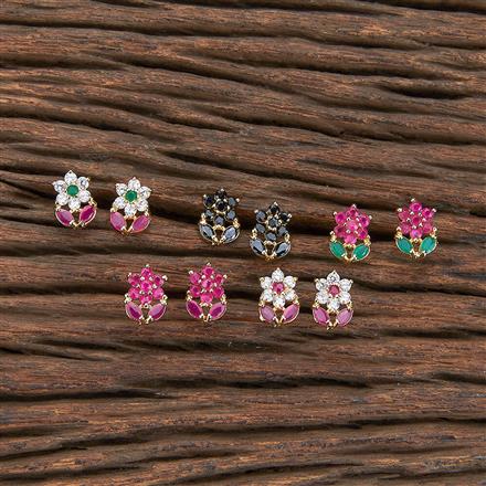 Cz Delicate Tops With Gold Plating