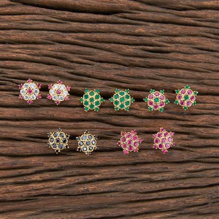 Cz Delicate Tops With Gold Plating