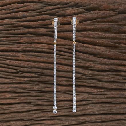 Cubic Zirconia Long Earring