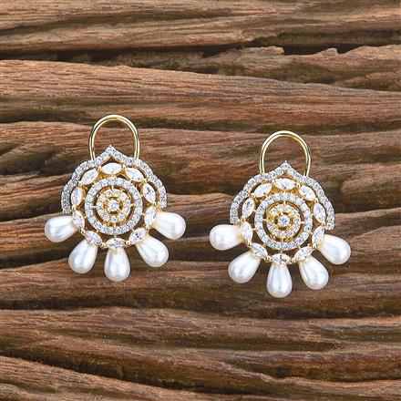 Cubic Zirconia Pearl Tops