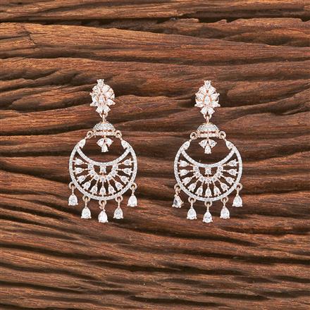 Cubic Zirconia Chand Earring