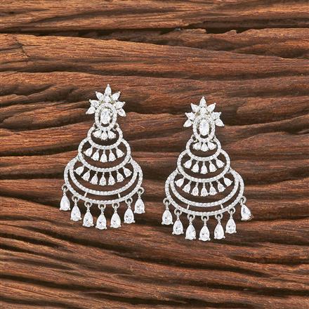 Cubic Zirconia Chand Earring