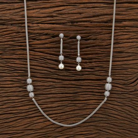 American Diamond Classic Pendant Set