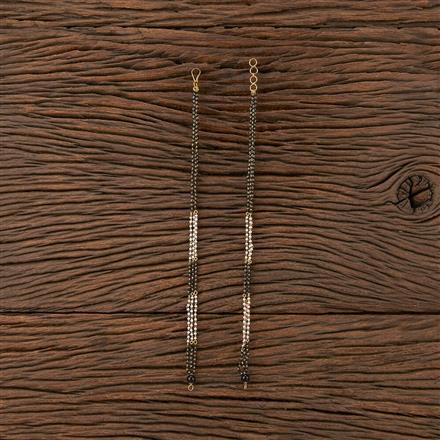 Cz Mangalsutra Chain With Gold Plating