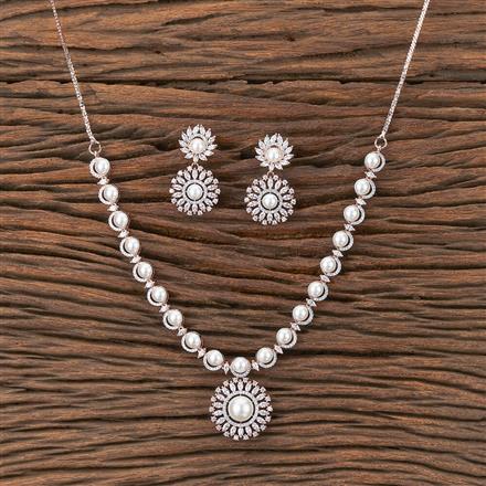 Cubic Zirconia Moti Necklace