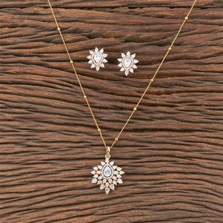 Cubic Zirconia Classic Pendant Set