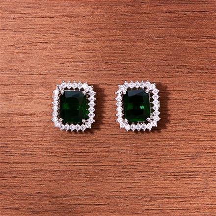 Cubic Zirconia Tops With Rhodium Plating