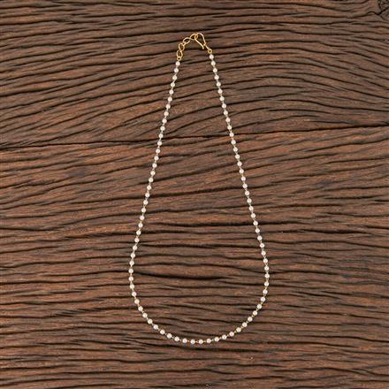 Cz Mala Necklace With Gold Plating