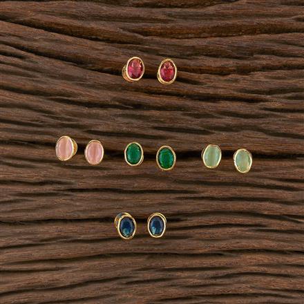 Cubic Zirconia Delicate Tops With Gold Plating