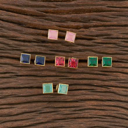 Cubic Zirconia Delicate Tops With Gold Plating