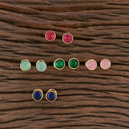 Cubic Zirconia Delicate Tops With Gold Plating