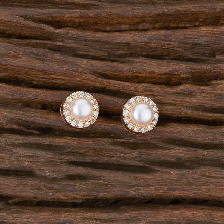 Cubic Zirconia Delicate Tops With Gold Plating