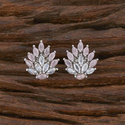 Cubic Zirconia Classic Tops With Rhodium Plating