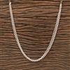Cz Delicate Mala Necklace With Rhodium Gold Plating