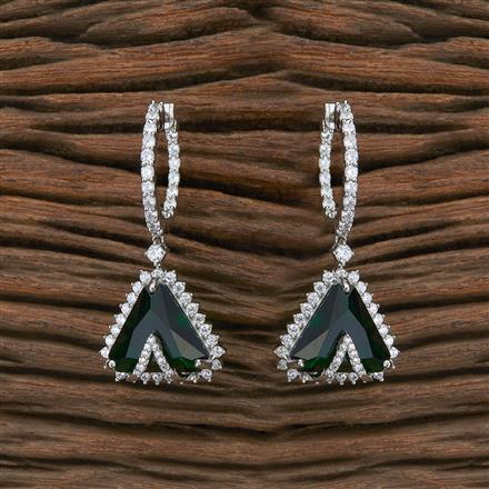 Cz Classic Bali With Rhodium Plating