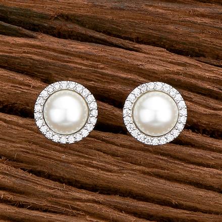 Cubic Zirconia Tops With Rhodium Plating