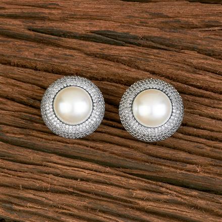 Cubic Zirconia Moti Tops With Black Plating