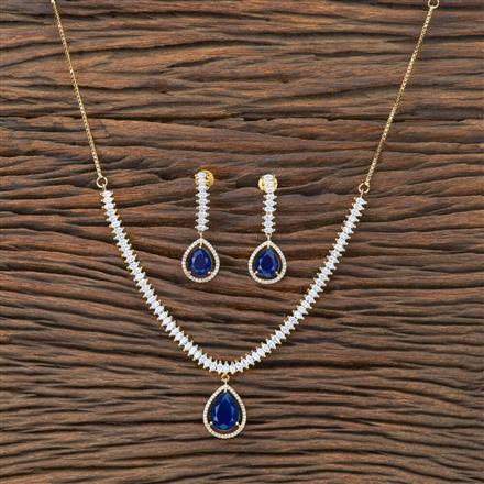 Cubic Zirconia Classic Necklace With Gold Plating
